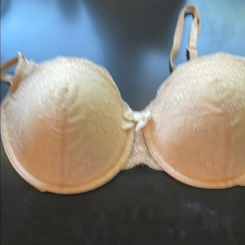 DKNY Cream Lace Bra